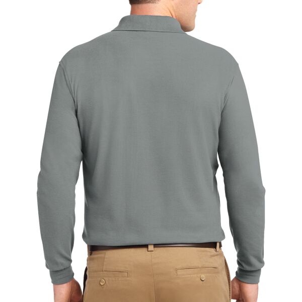 Silk Touch Long Sleeve Polo Thumbnail