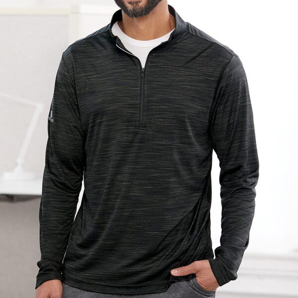 Lightweight Mélange Quarter-Zip Pullover Thumbnail