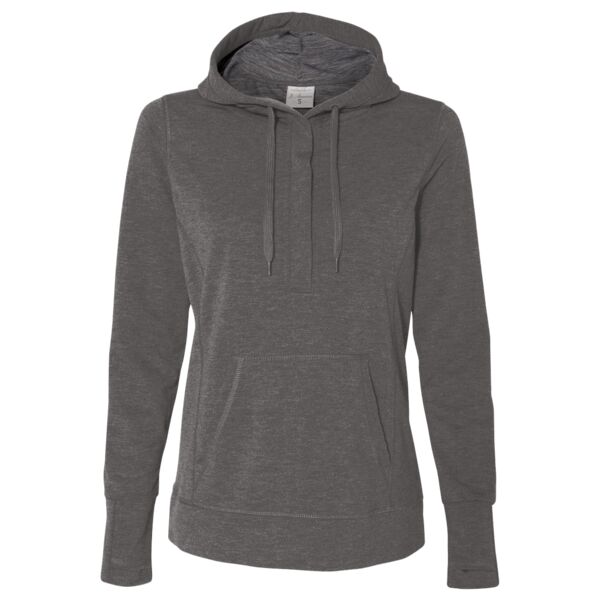 Women’s Omega Stretch Snap-Placket Hooded Pullover Thumbnail