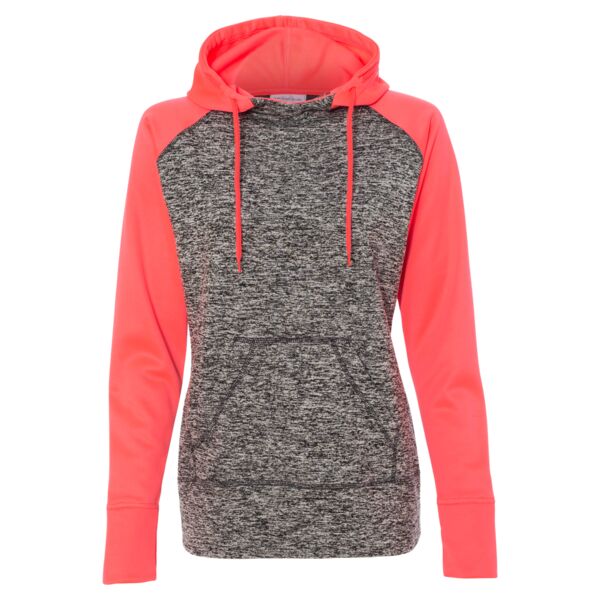 Women’s Colorblocked Cosmic Fleece Hooded Sweatshirt Thumbnail