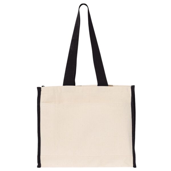 14L Tote with Contrast-Color Handles Thumbnail
