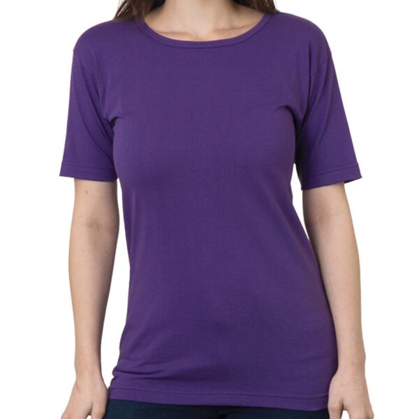 Women's USA-Made Scoop Neck T-Shirt Thumbnail