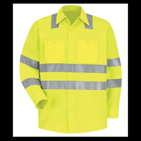 High Visibility Work Shirt Tall Sizes Thumbnail