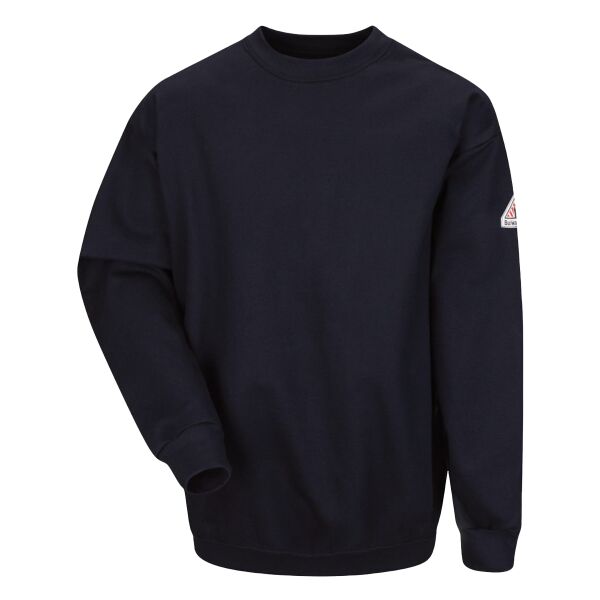 Pullover Crewneck Sweatshirt - Cotton/Spandex Blend Thumbnail