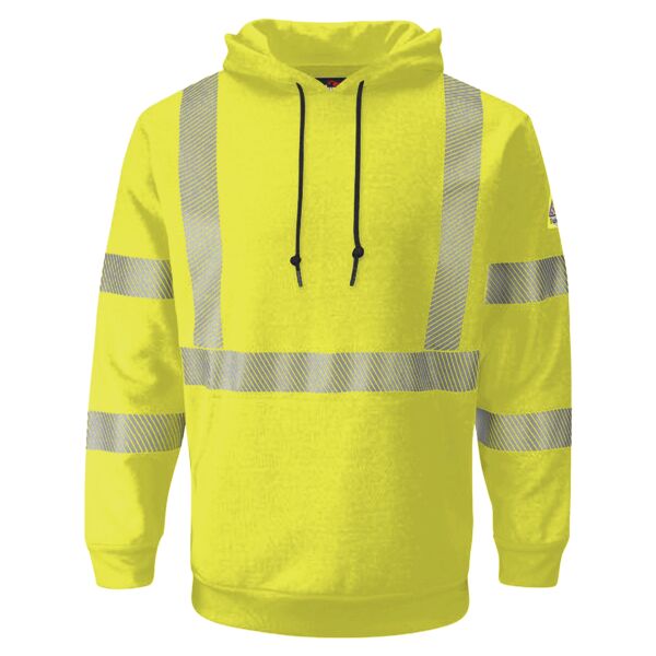 Hi-Visibility Pullover Hooded Fleece Sweatshirt - Tall Sizes Thumbnail