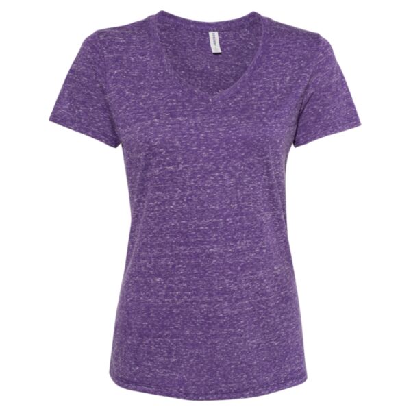 Women's Snow Heather Jersey V-Neck T-Shirt Thumbnail