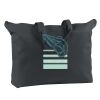 12 oz. Canvas Zippered Book Tote Thumbnail