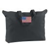 12 oz. Canvas Zippered Book Tote Thumbnail