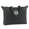 12 oz. Canvas Zippered Book Tote Thumbnail