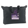 12 oz. Canvas Zippered Book Tote Thumbnail