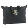 12 oz. Canvas Zippered Book Tote Thumbnail