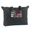 12 oz. Canvas Zippered Book Tote Thumbnail