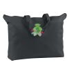 12 oz. Canvas Zippered Book Tote Thumbnail