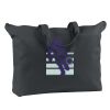 12 oz. Canvas Zippered Book Tote Thumbnail