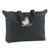 12 oz. Canvas Zippered Book Tote Thumbnail