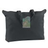 12 oz. Canvas Zippered Book Tote Thumbnail