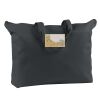 12 oz. Canvas Zippered Book Tote Thumbnail