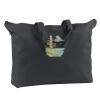 12 oz. Canvas Zippered Book Tote Thumbnail