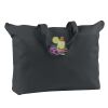 12 oz. Canvas Zippered Book Tote Thumbnail