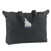 12 oz. Canvas Zippered Book Tote Thumbnail