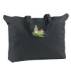 12 oz. Canvas Zippered Book Tote Thumbnail