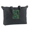 12 oz. Canvas Zippered Book Tote Thumbnail