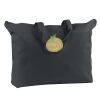 12 oz. Canvas Zippered Book Tote Thumbnail