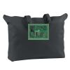 12 oz. Canvas Zippered Book Tote Thumbnail