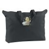 12 oz. Canvas Zippered Book Tote Thumbnail