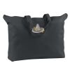 12 oz. Canvas Zippered Book Tote Thumbnail