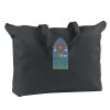 12 oz. Canvas Zippered Book Tote Thumbnail
