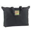 12 oz. Canvas Zippered Book Tote Thumbnail