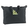 12 oz. Canvas Zippered Book Tote Thumbnail