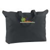 12 oz. Canvas Zippered Book Tote Thumbnail