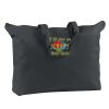 12 oz. Canvas Zippered Book Tote Thumbnail