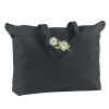 12 oz. Canvas Zippered Book Tote Thumbnail