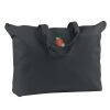 12 oz. Canvas Zippered Book Tote Thumbnail