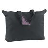 12 oz. Canvas Zippered Book Tote Thumbnail