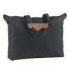 12 oz. Canvas Zippered Book Tote Thumbnail