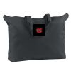 12 oz. Canvas Zippered Book Tote Thumbnail