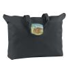 12 oz. Canvas Zippered Book Tote Thumbnail
