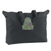 12 oz. Canvas Zippered Book Tote Thumbnail