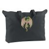 12 oz. Canvas Zippered Book Tote Thumbnail