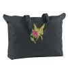 12 oz. Canvas Zippered Book Tote Thumbnail