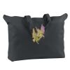 12 oz. Canvas Zippered Book Tote Thumbnail