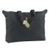 12 oz. Canvas Zippered Book Tote Thumbnail