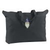 12 oz. Canvas Zippered Book Tote Thumbnail