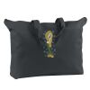 12 oz. Canvas Zippered Book Tote Thumbnail