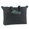 12 oz. Canvas Zippered Book Tote Thumbnail