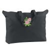 12 oz. Canvas Zippered Book Tote Thumbnail